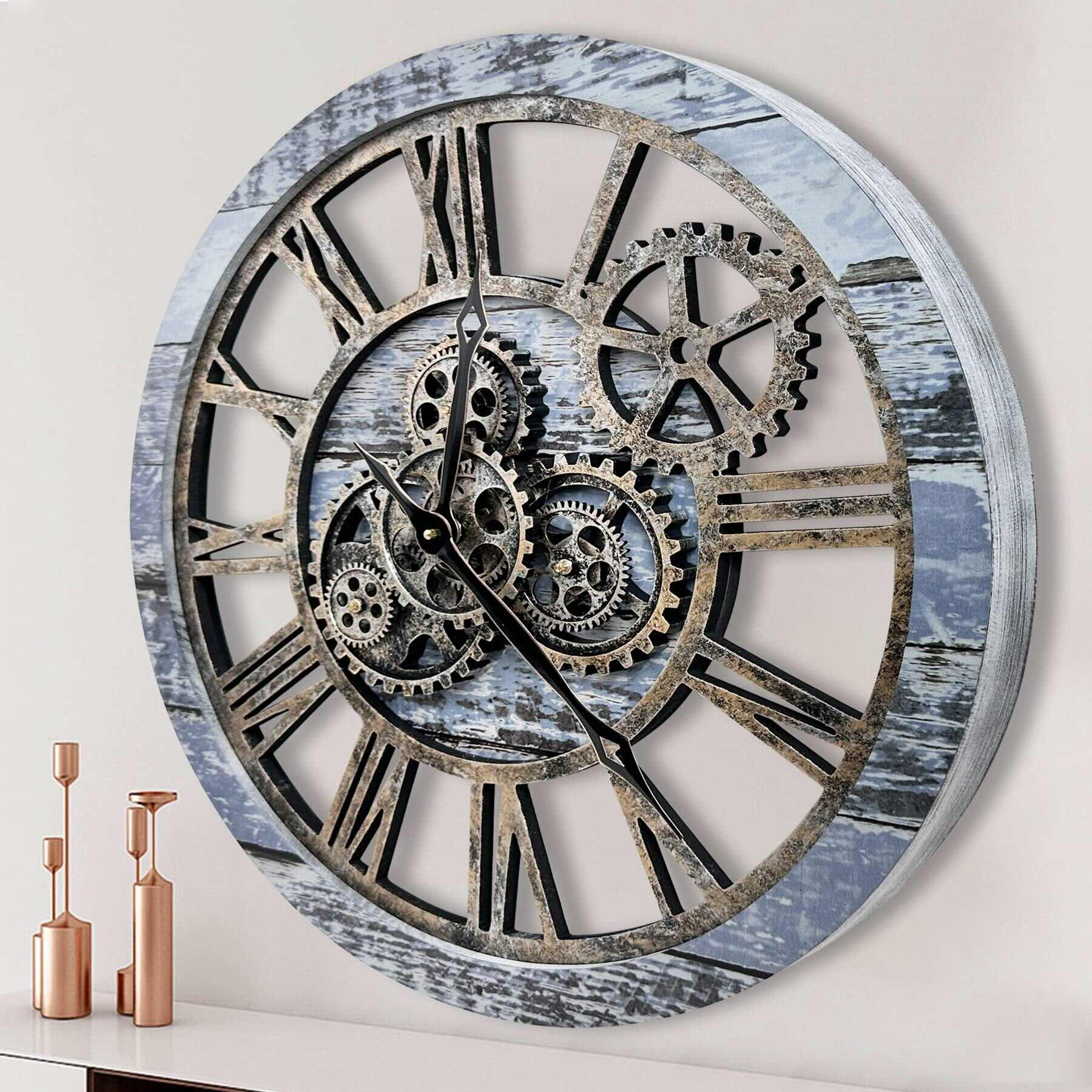 How To Hang A Heavy Wall Clock Without Nails