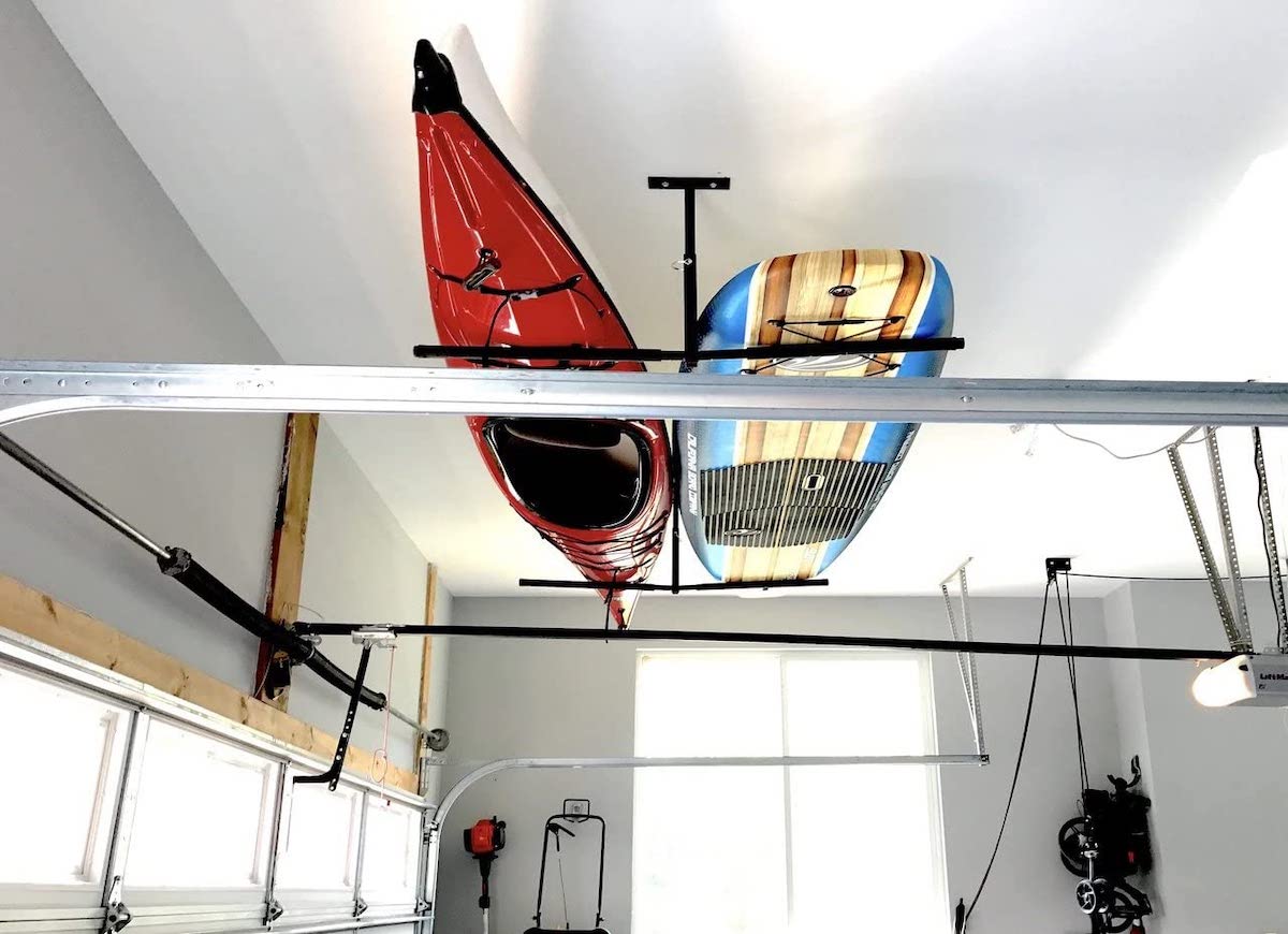 How To Hang A Kayak From The Ceiling