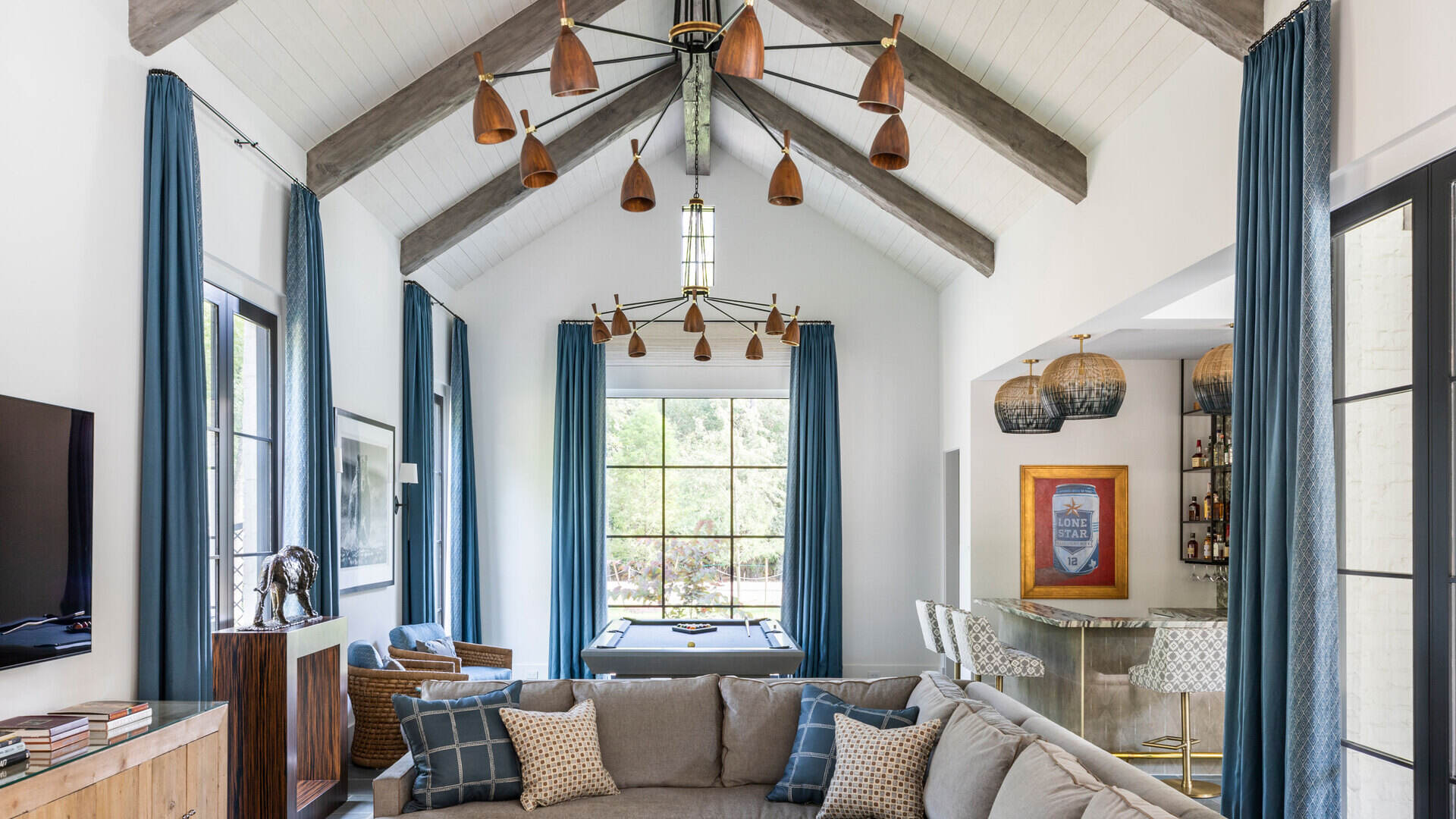How To Hang Curtains With Vaulted Ceilings 1698287645 
