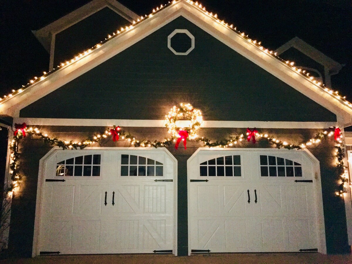 How To Hang Lights Around Garage Door