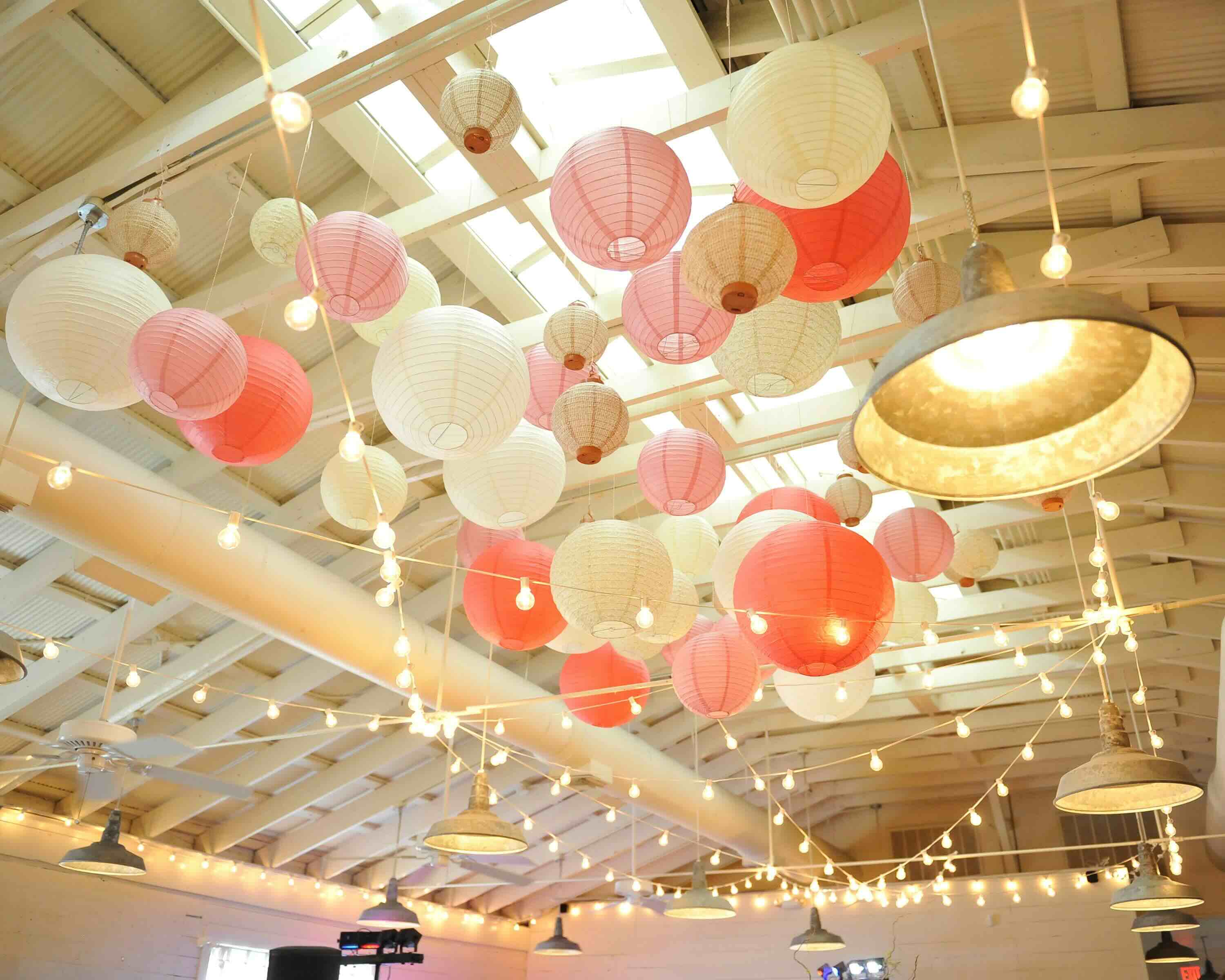How To Hang Paper Lanterns From The Ceiling