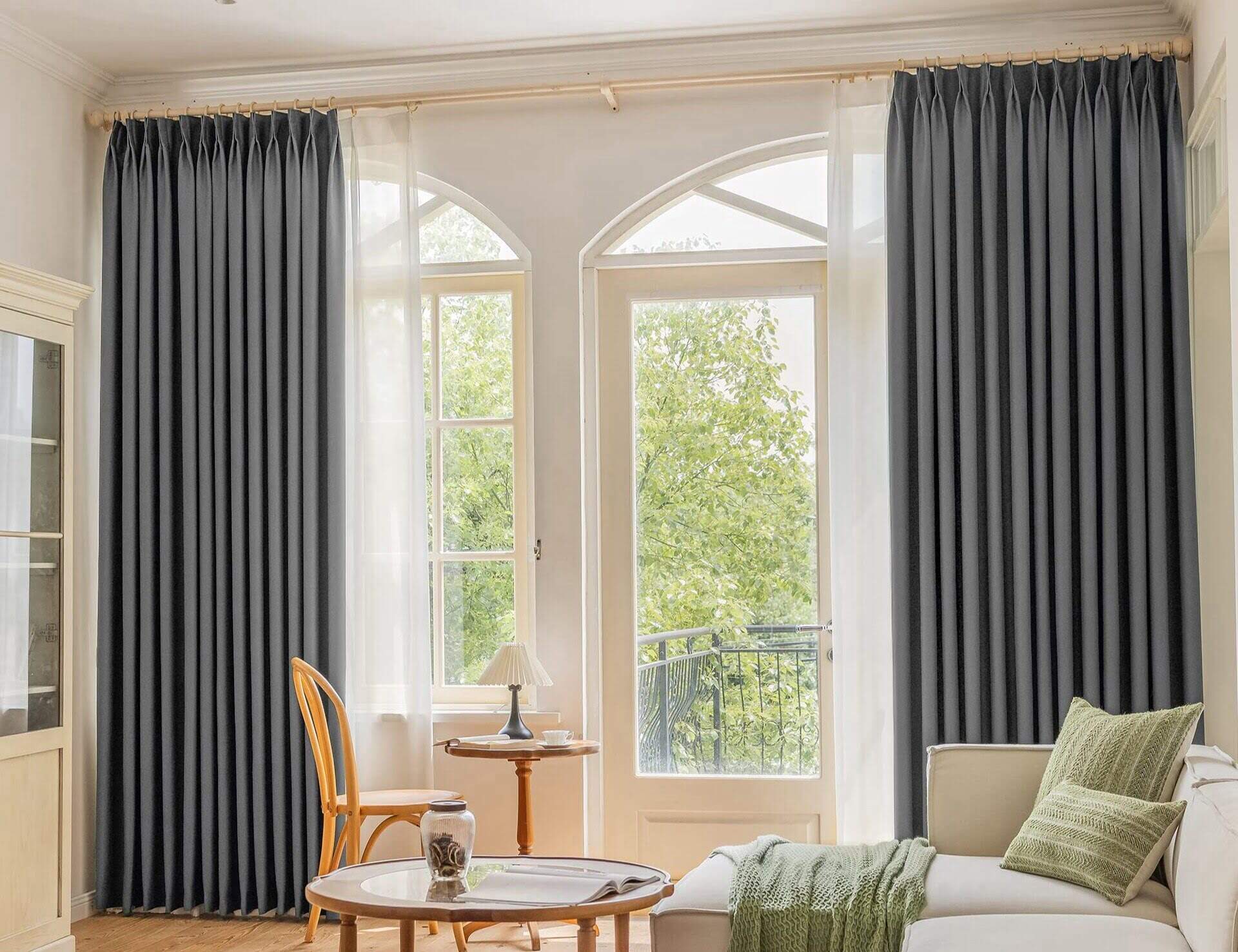 How To Hang Sheer And Blackout Curtains Together