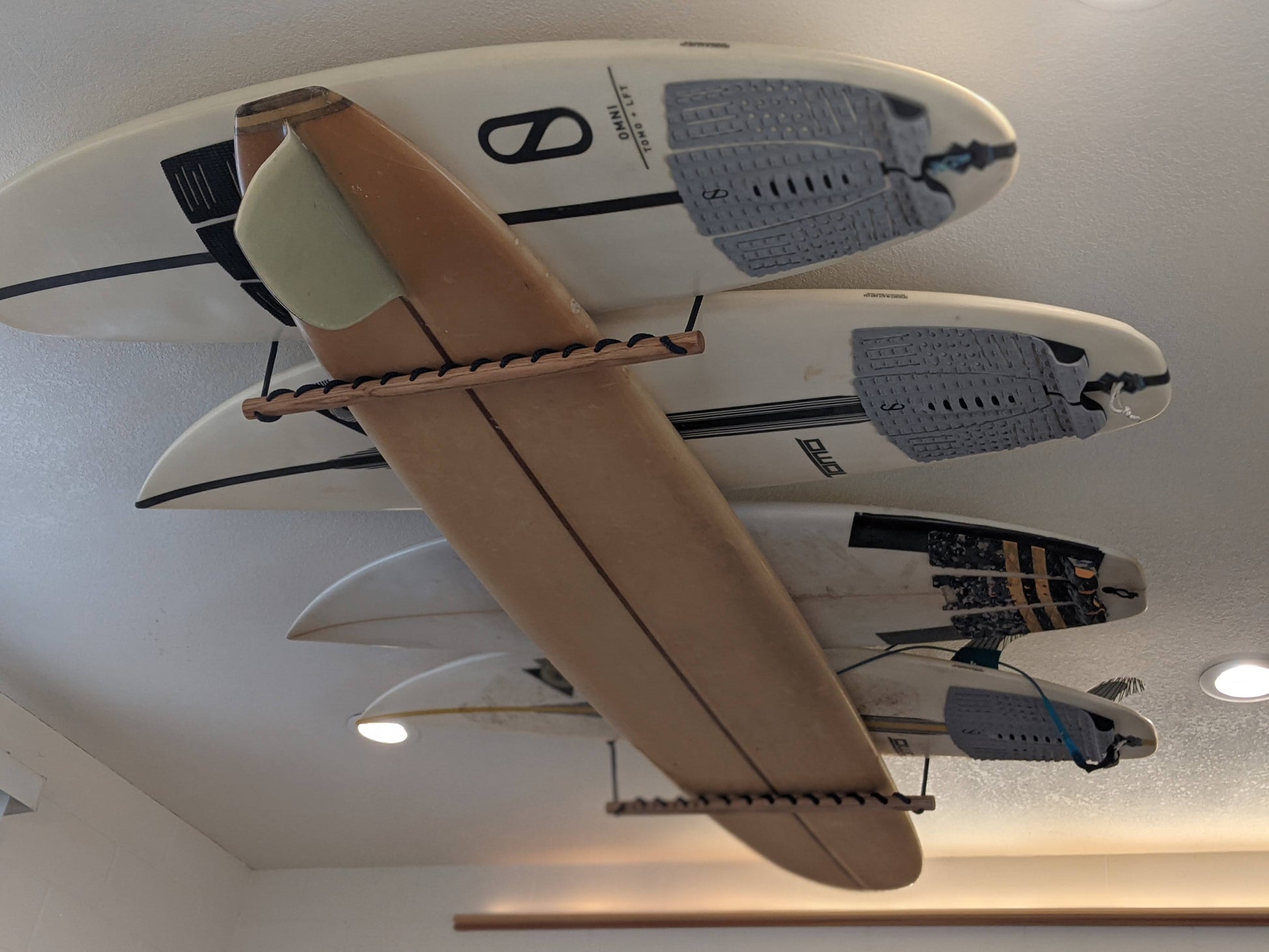 How To Hang Surfboard From The Ceiling