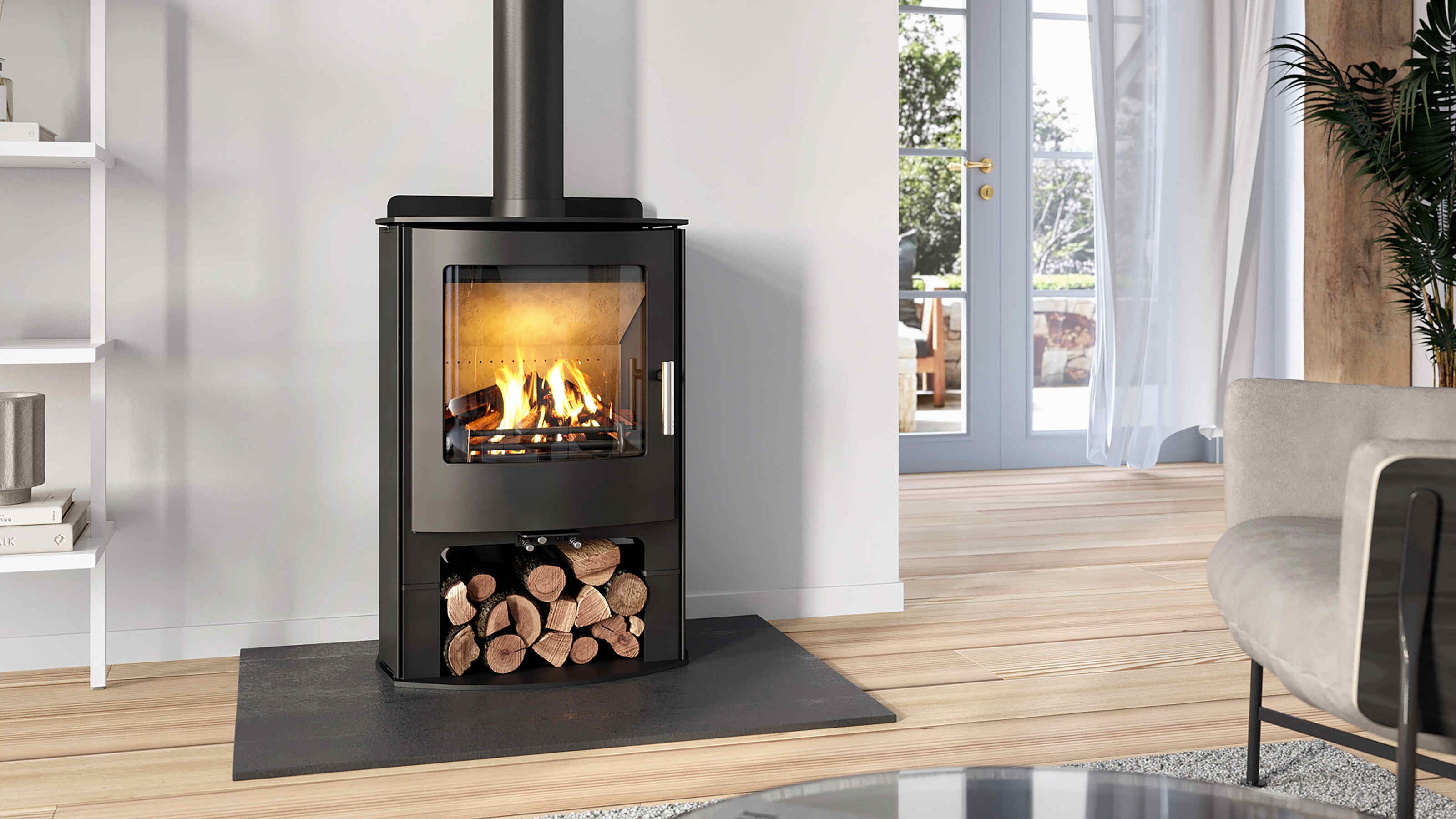 How To Have A Fireplace Without A Chimney