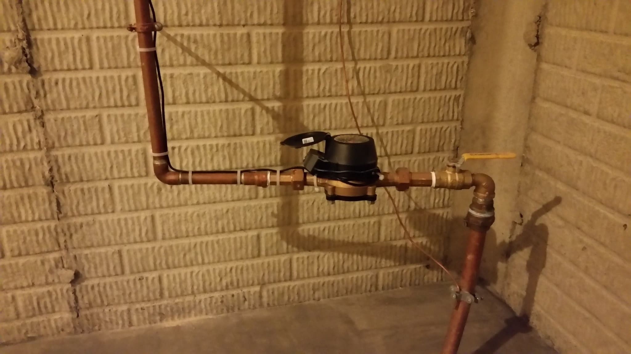 How To Hide Water Meter In Basement