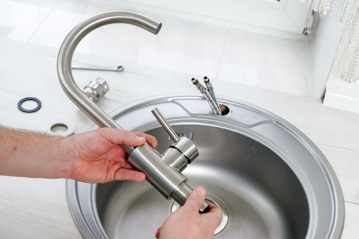How To Install A New Sink Faucet