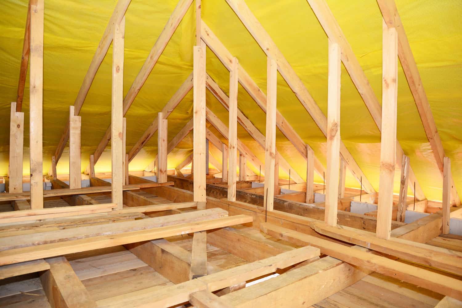 How To Install A Support Beam In The Attic