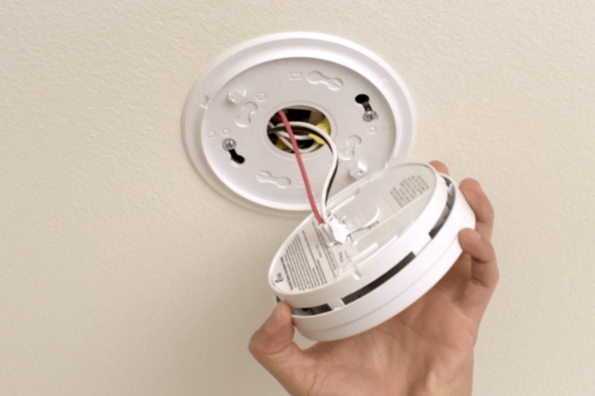How To Install A Wired Smoke Detector