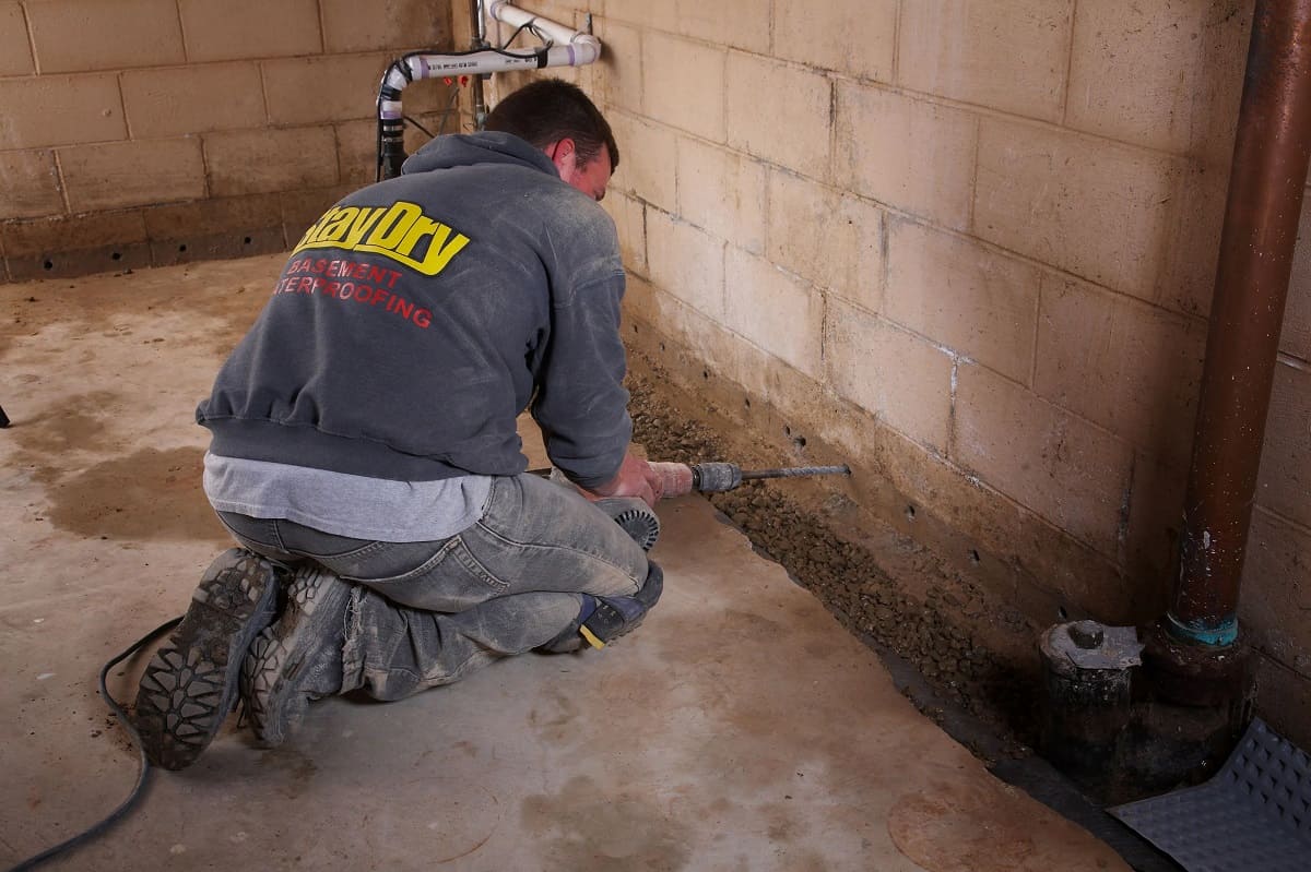 How To Install French Drain In Basement