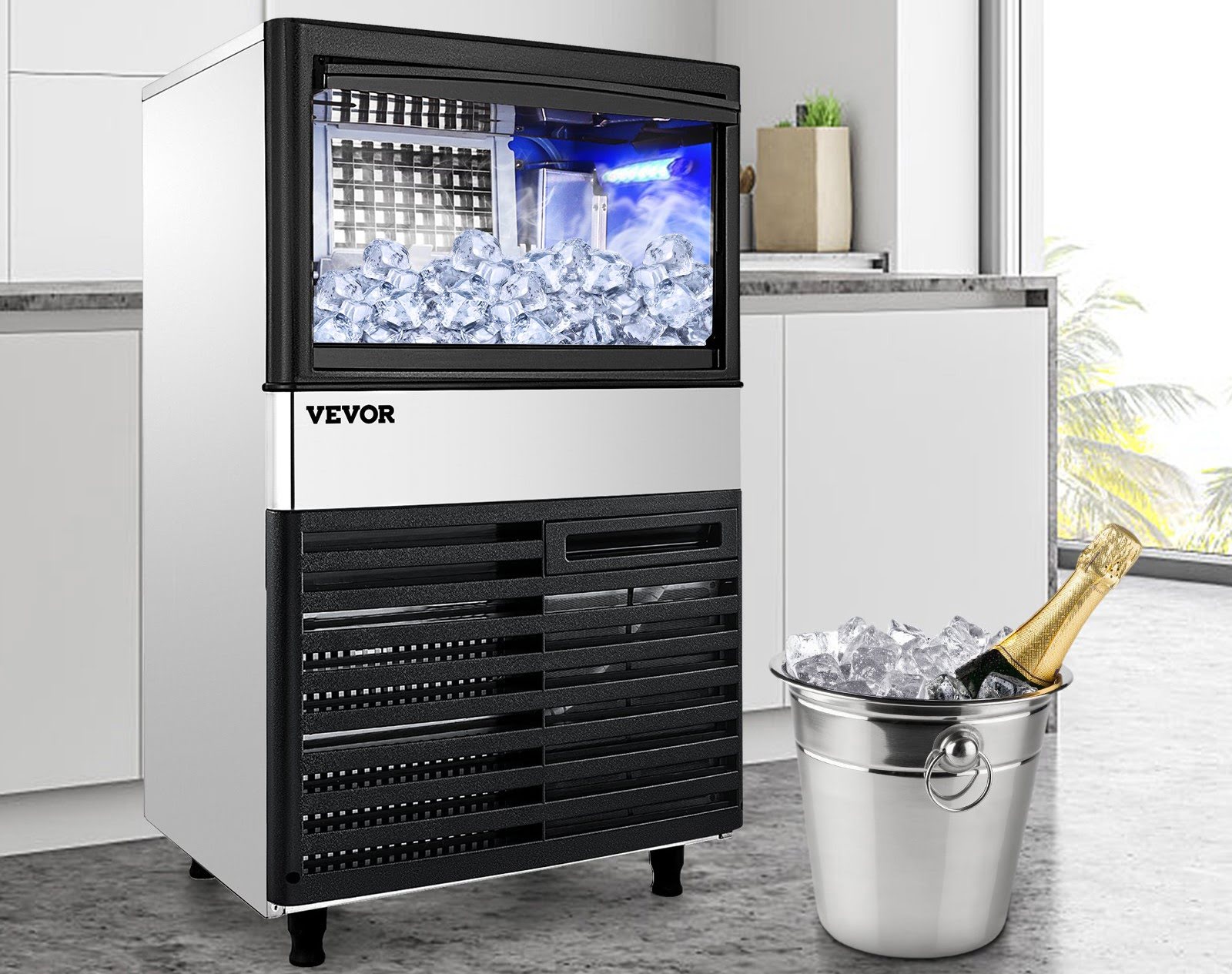 How To Install VEVOR 110Lbs Commercial Ice Maker