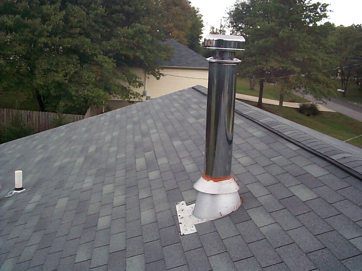 How To Install Wood Stove Chimney Through Roof