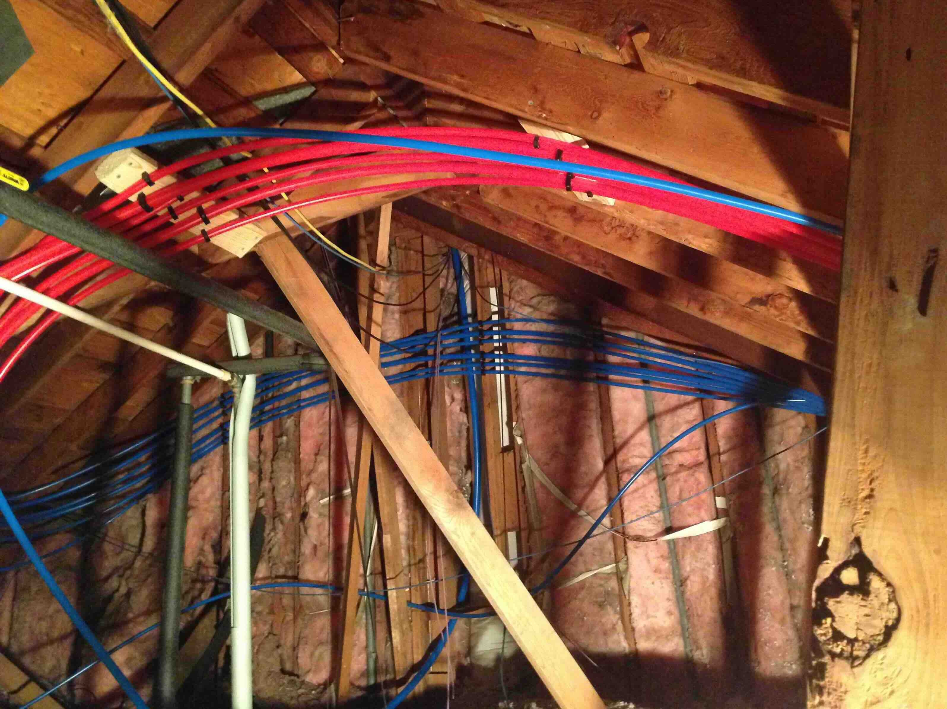 How To Insulate PEX Pipe In An Attic