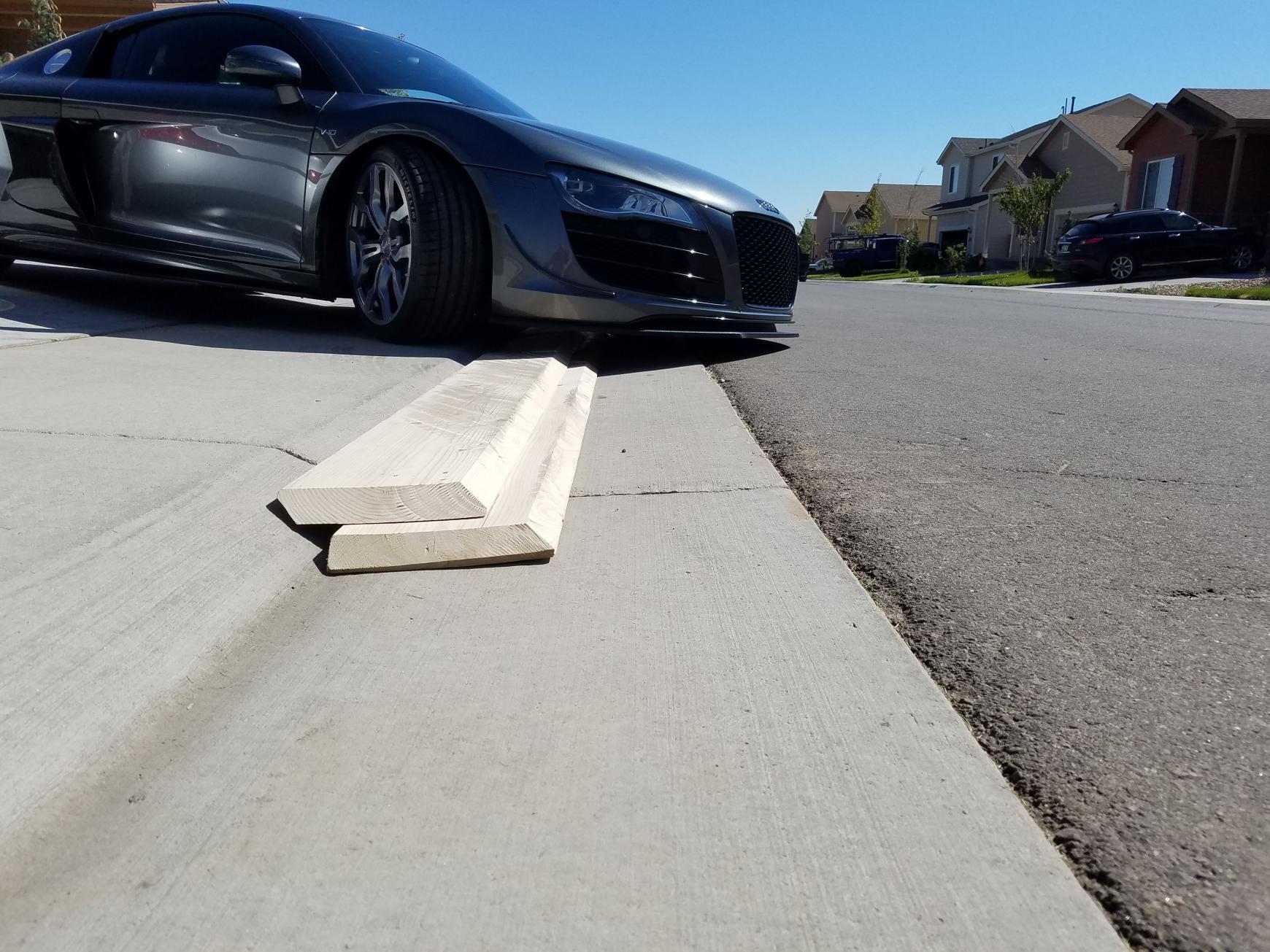 How To Make A Driveway Ramp For Lowered Cars