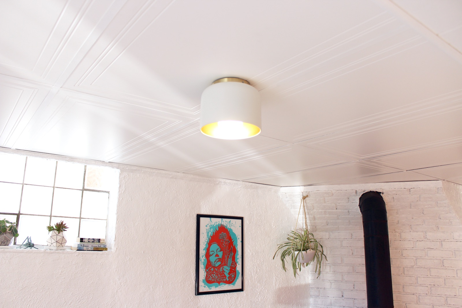 How To Make A Drop Ceiling Look Better
