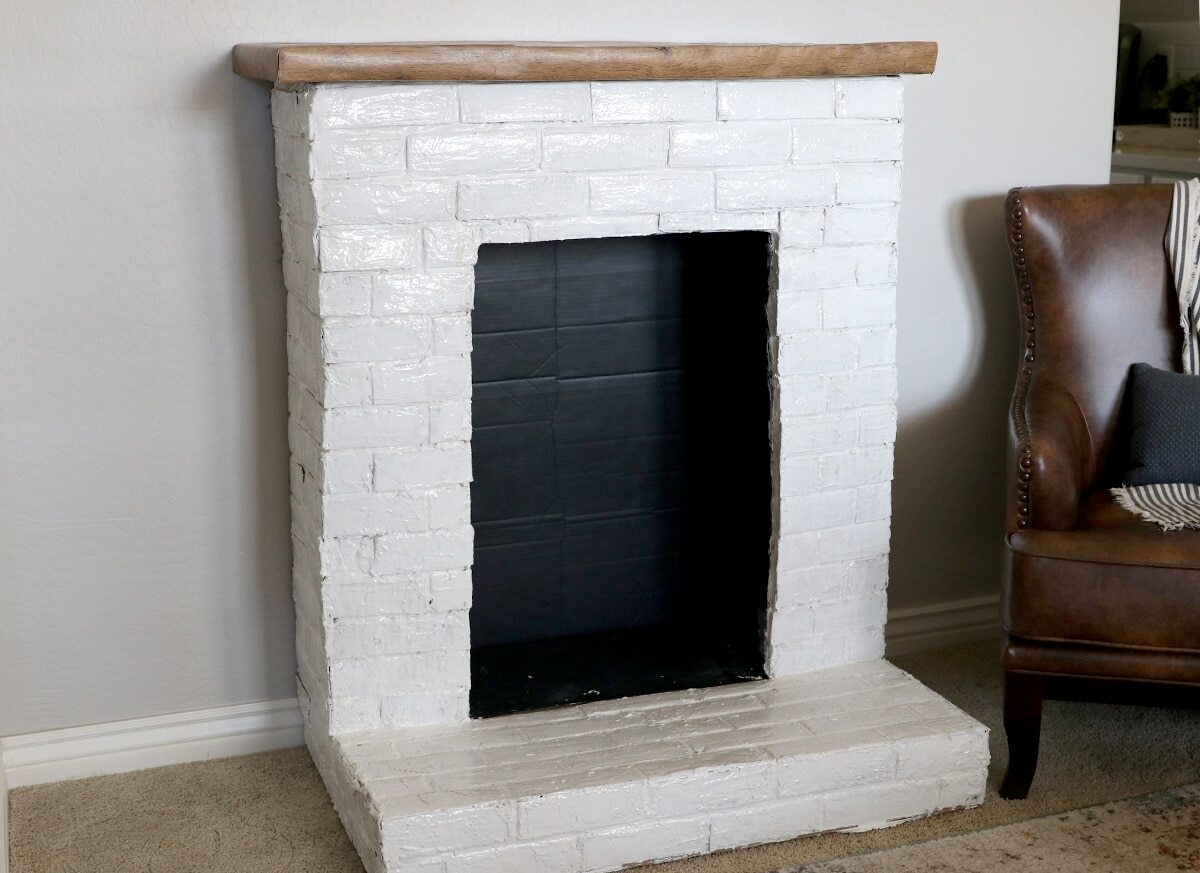 How To Make A Fireplace Out Of Boxes