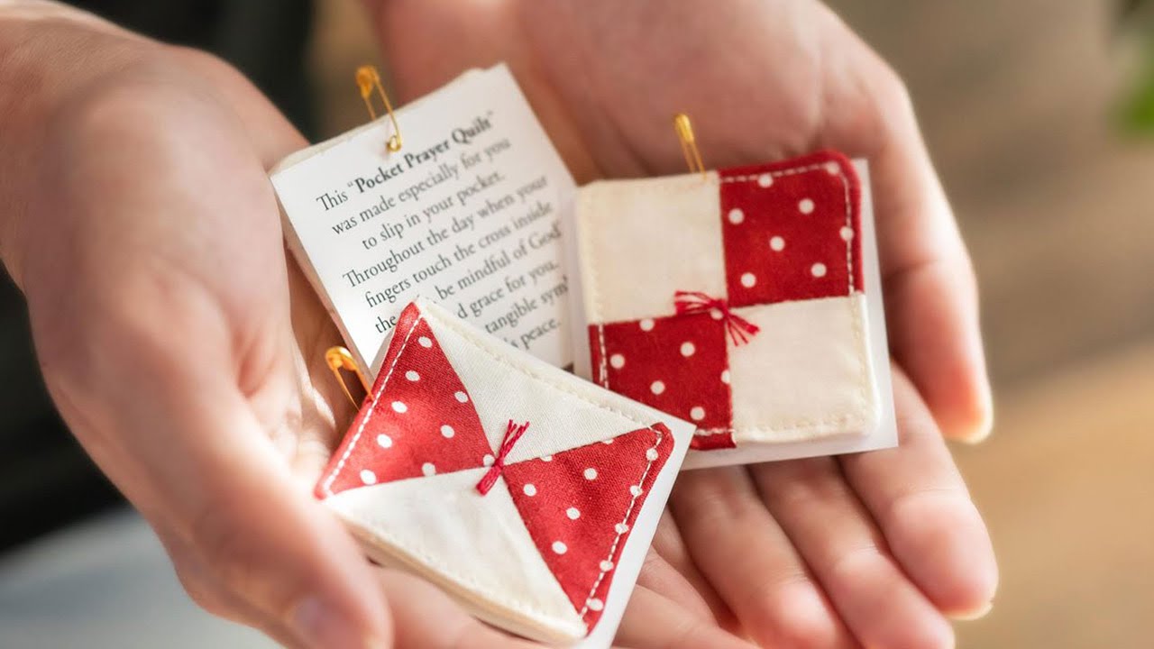 How To Make A Pocket Prayer Quilt