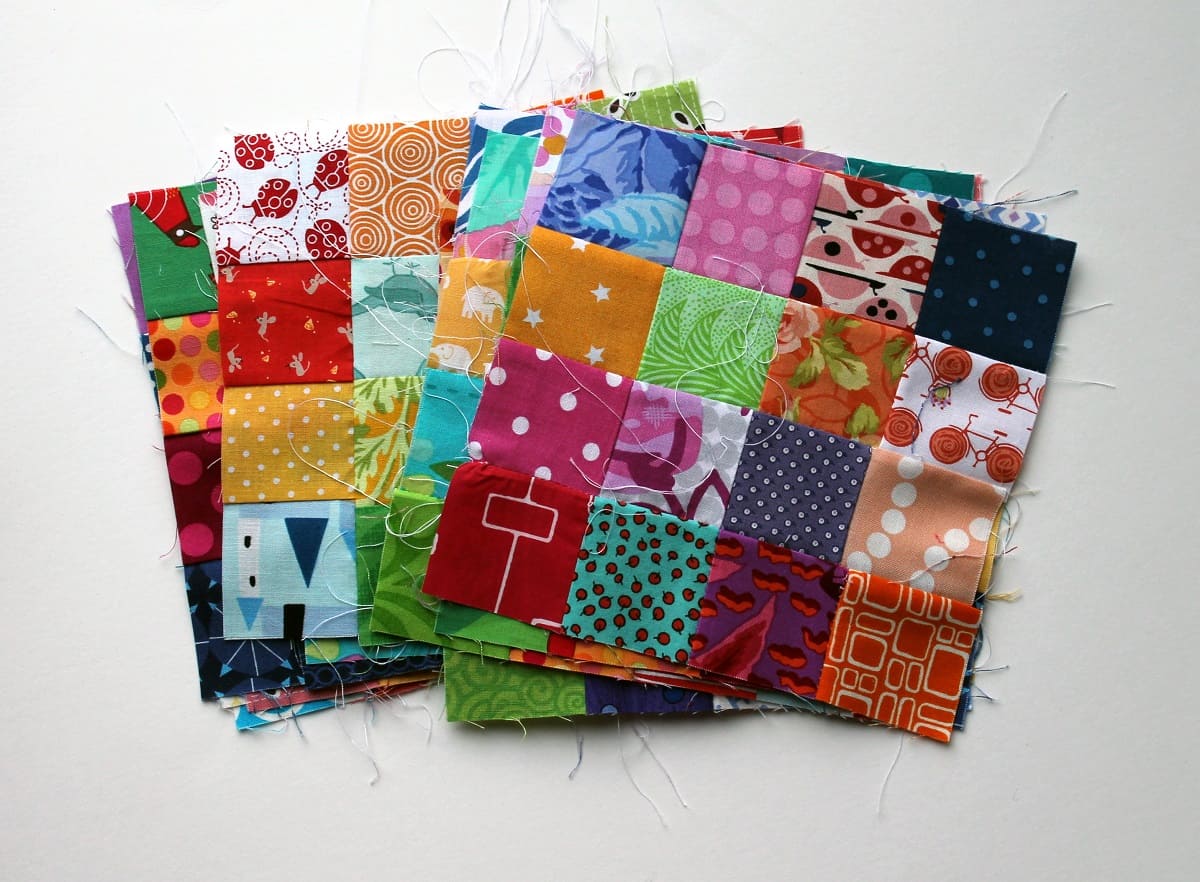 How To Make A Postage Stamp Quilt