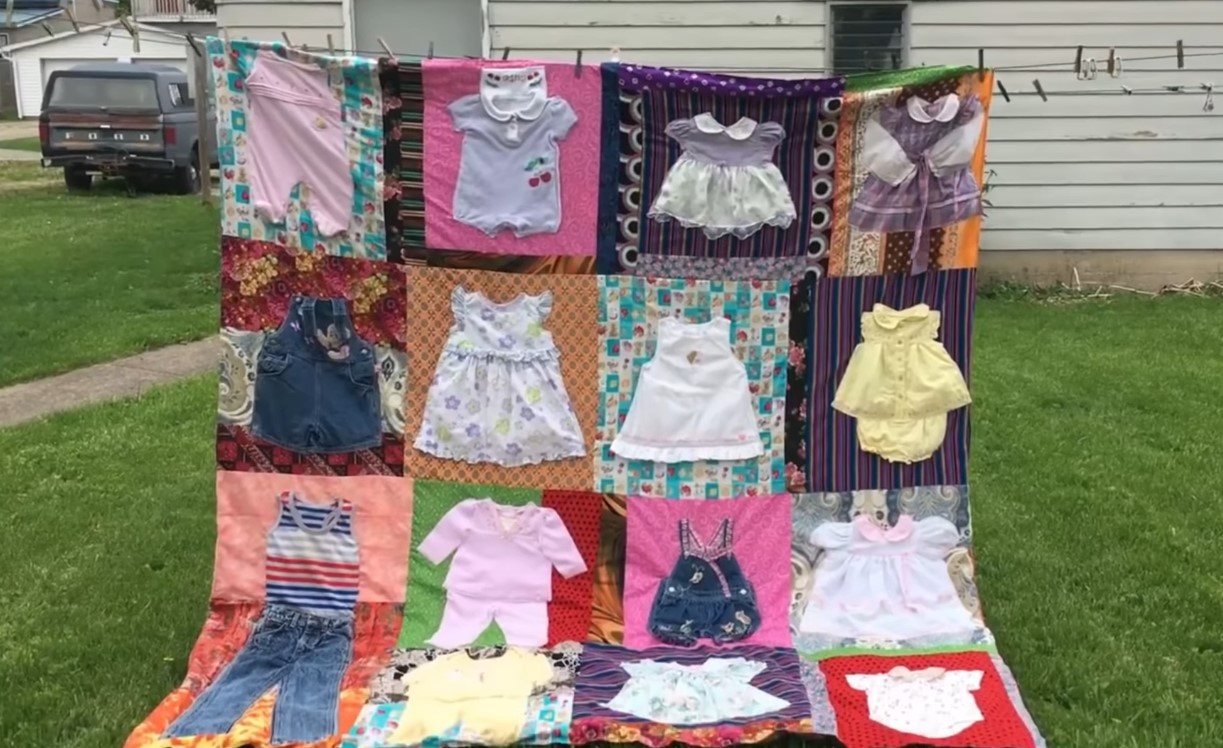 How To Make A Quilt Made From Baby Clothes Storables