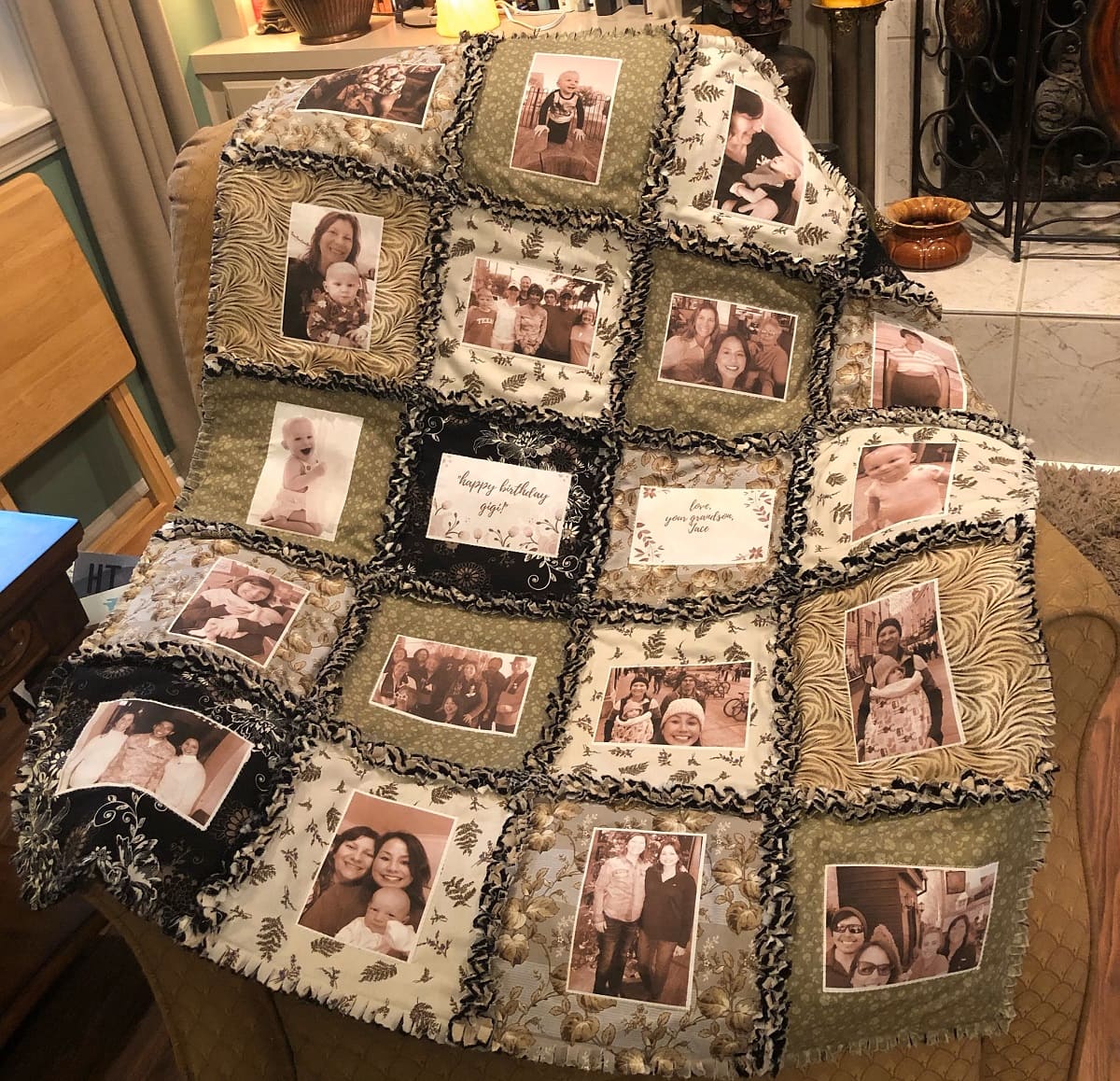 How To Make A Quilt With Photos