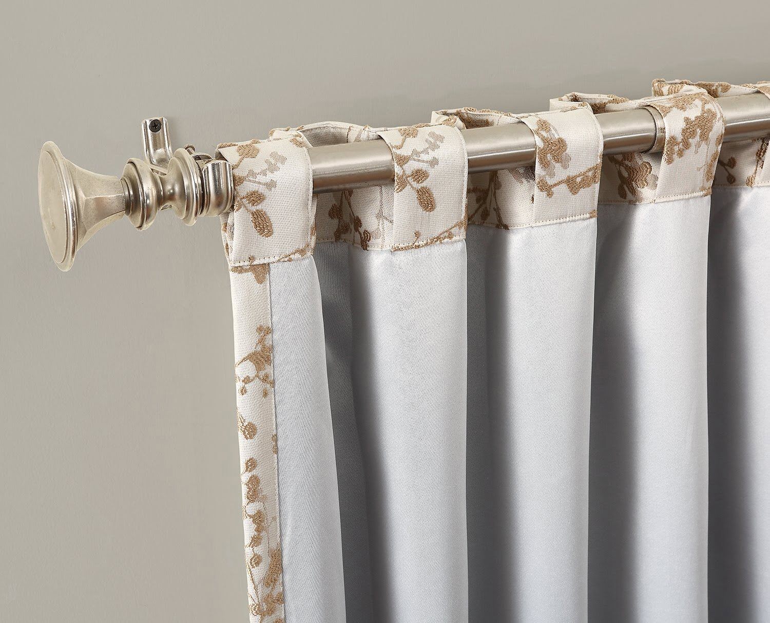How To Make Back Tab Curtains
