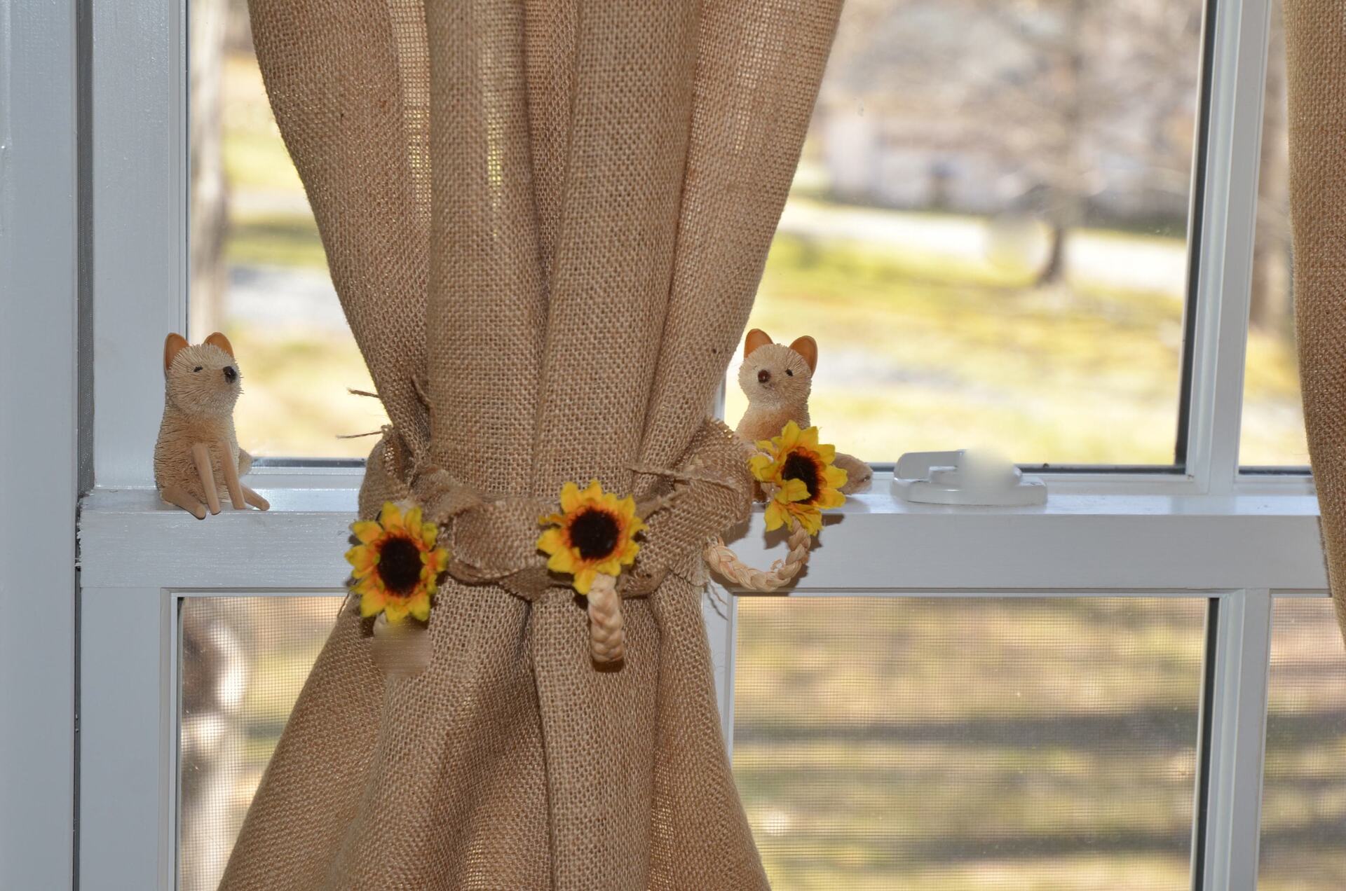 How To Make Curtains Out Of Burlap