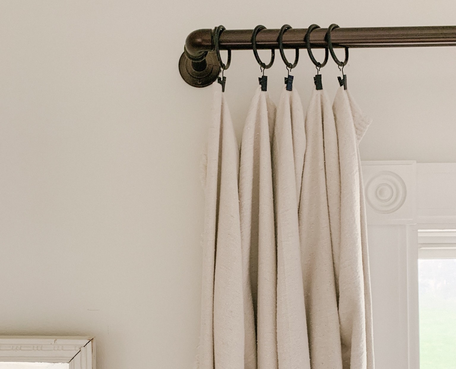 How To Make Curtains Out Of Drop Cloths