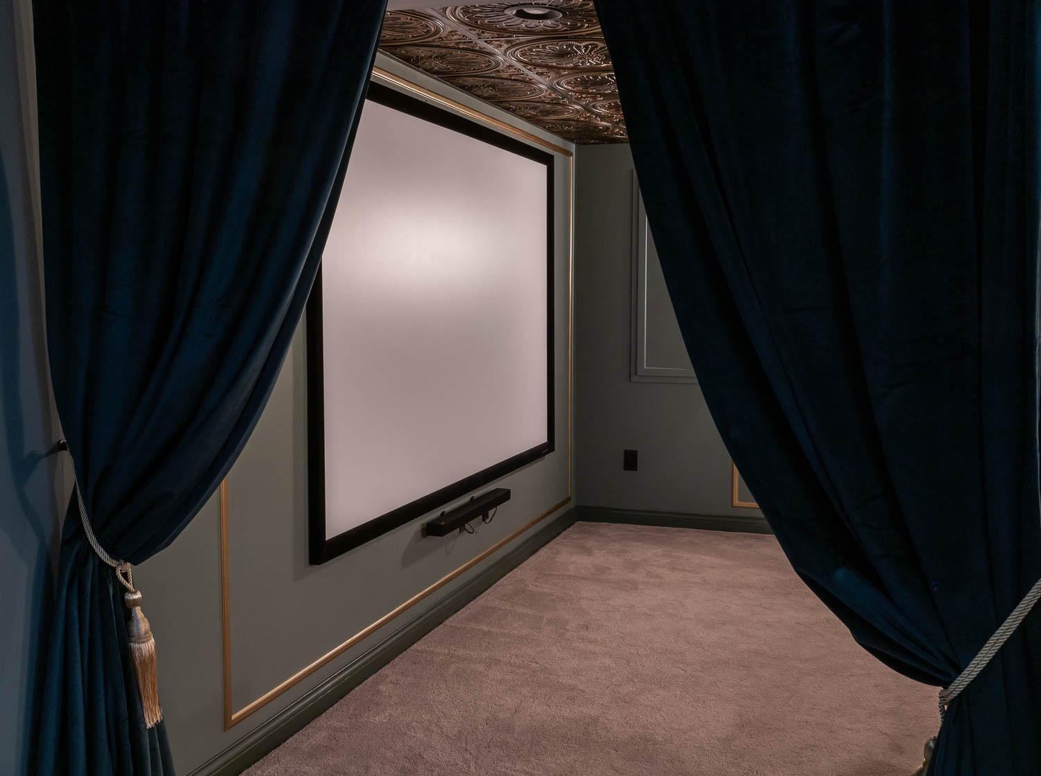 How To Make Home Theater Curtains