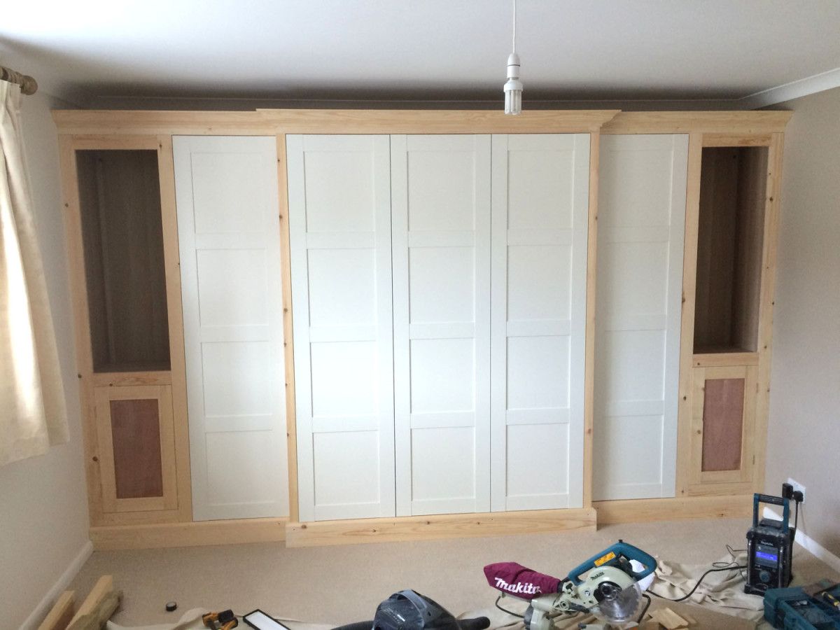 How To Make IKEA Pax Wardrobe Look Built In