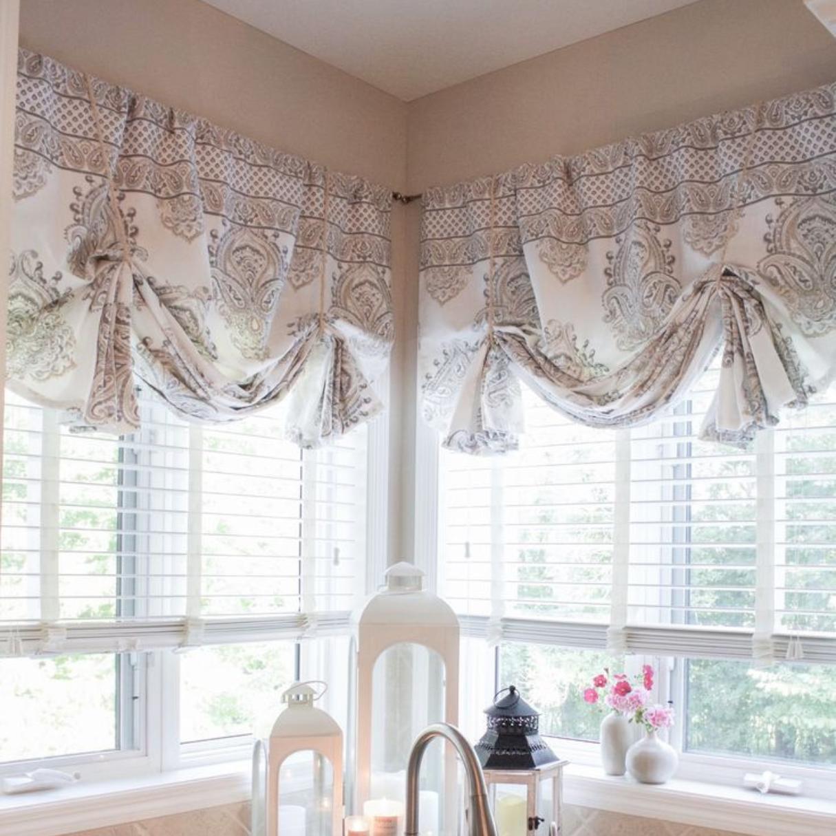How To Make Kitchen Curtain Valances