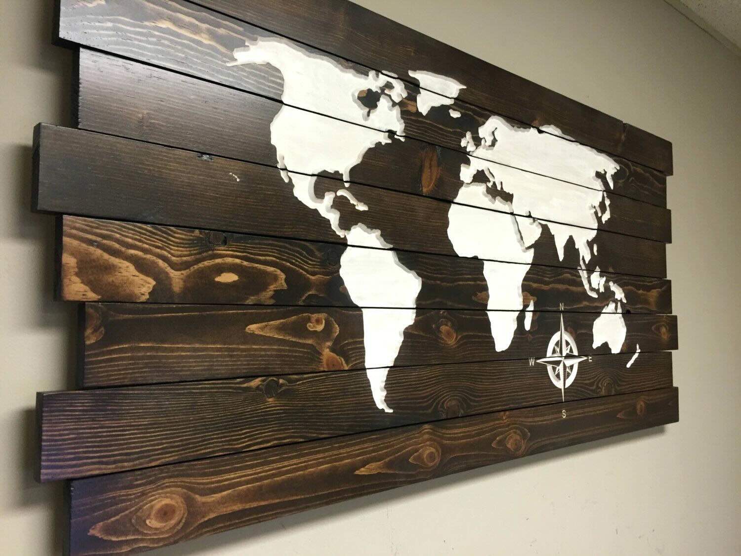 How To Make Stained Wood Pallet Wall Art