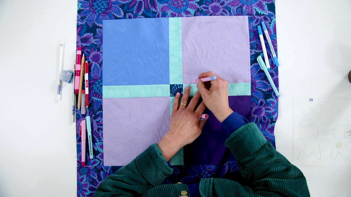 How To Mark A Quilt
