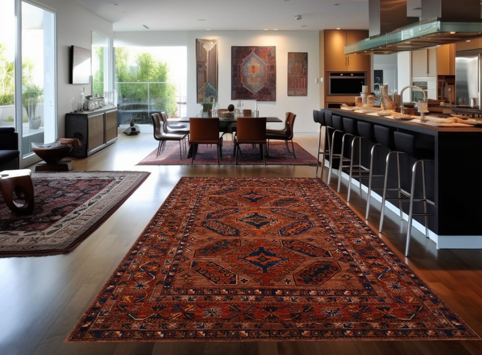 How To Mix Oriental Rugs