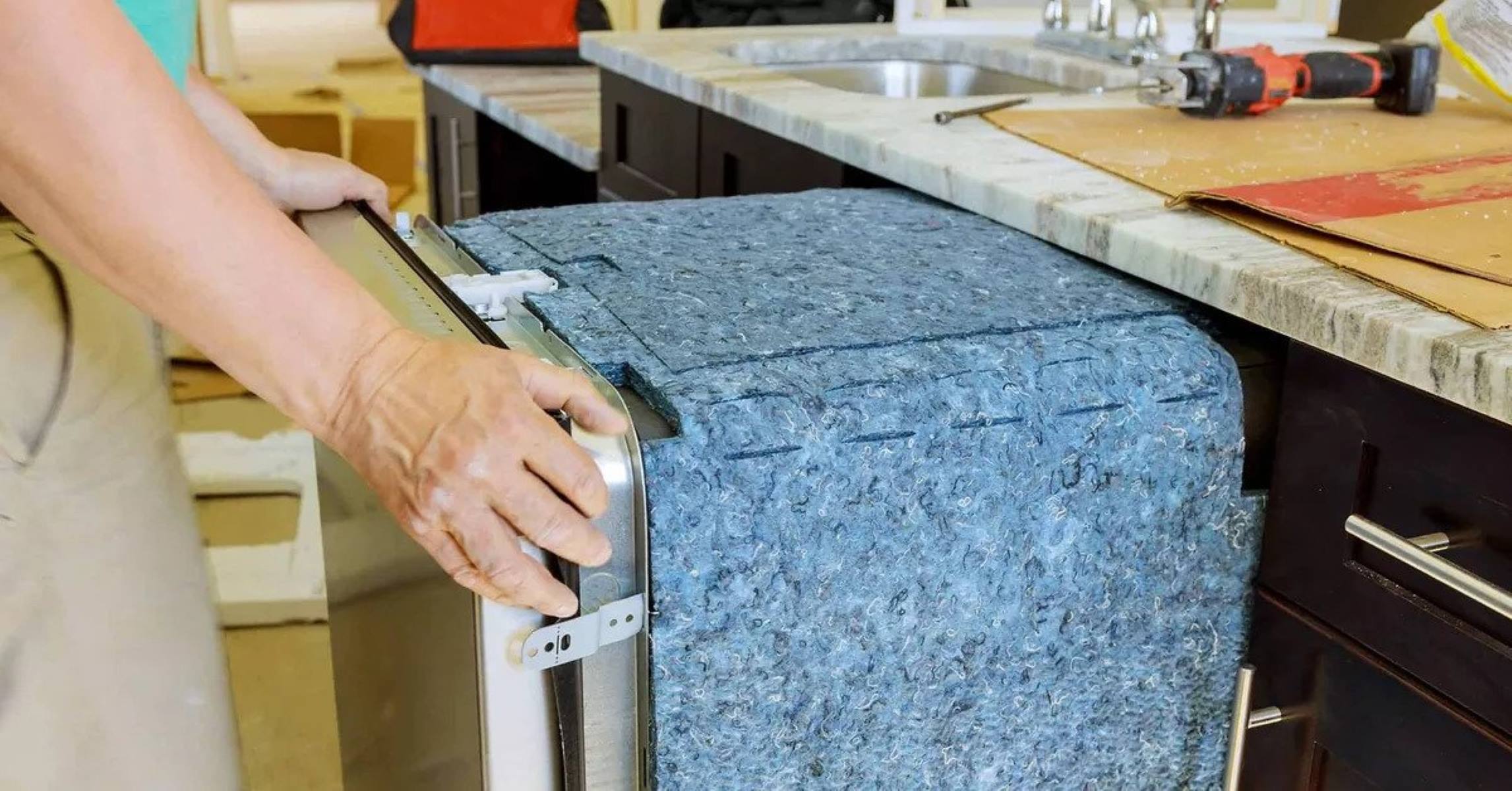 How To Mount Dishwasher With Granite Countertops