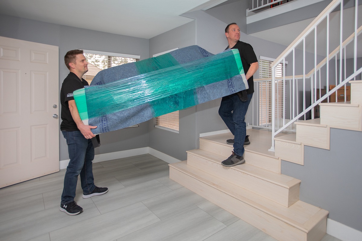 How To Move Couch Upstairs