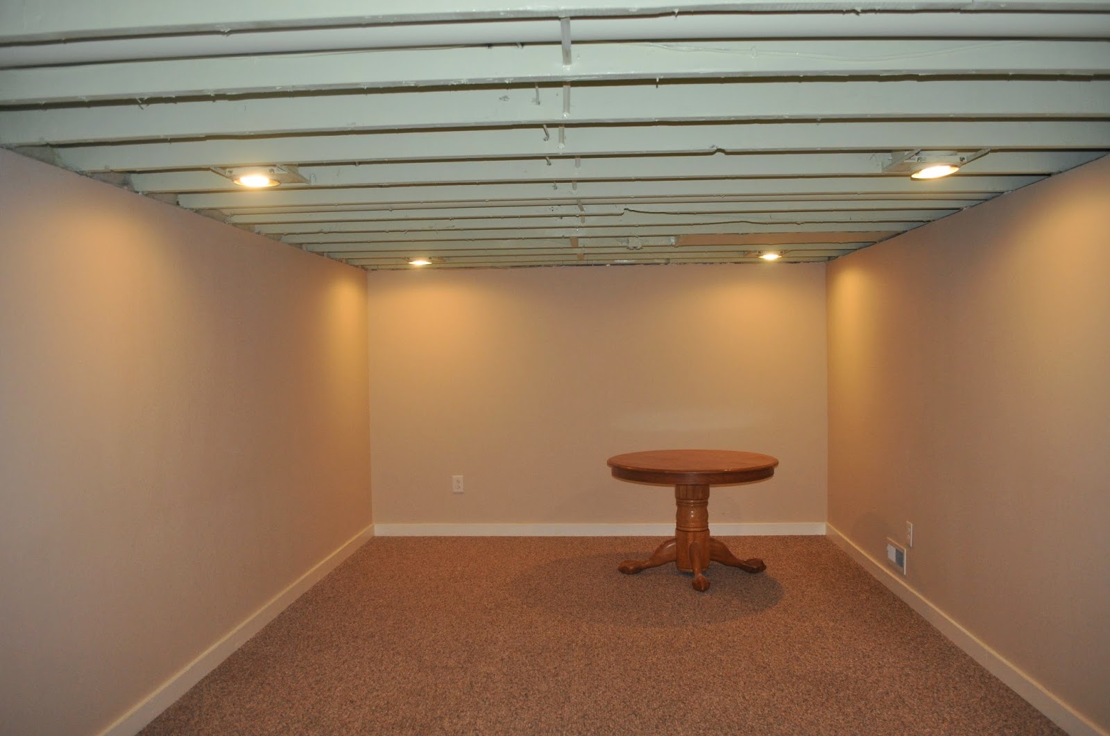 How To Paint A Basement Ceiling