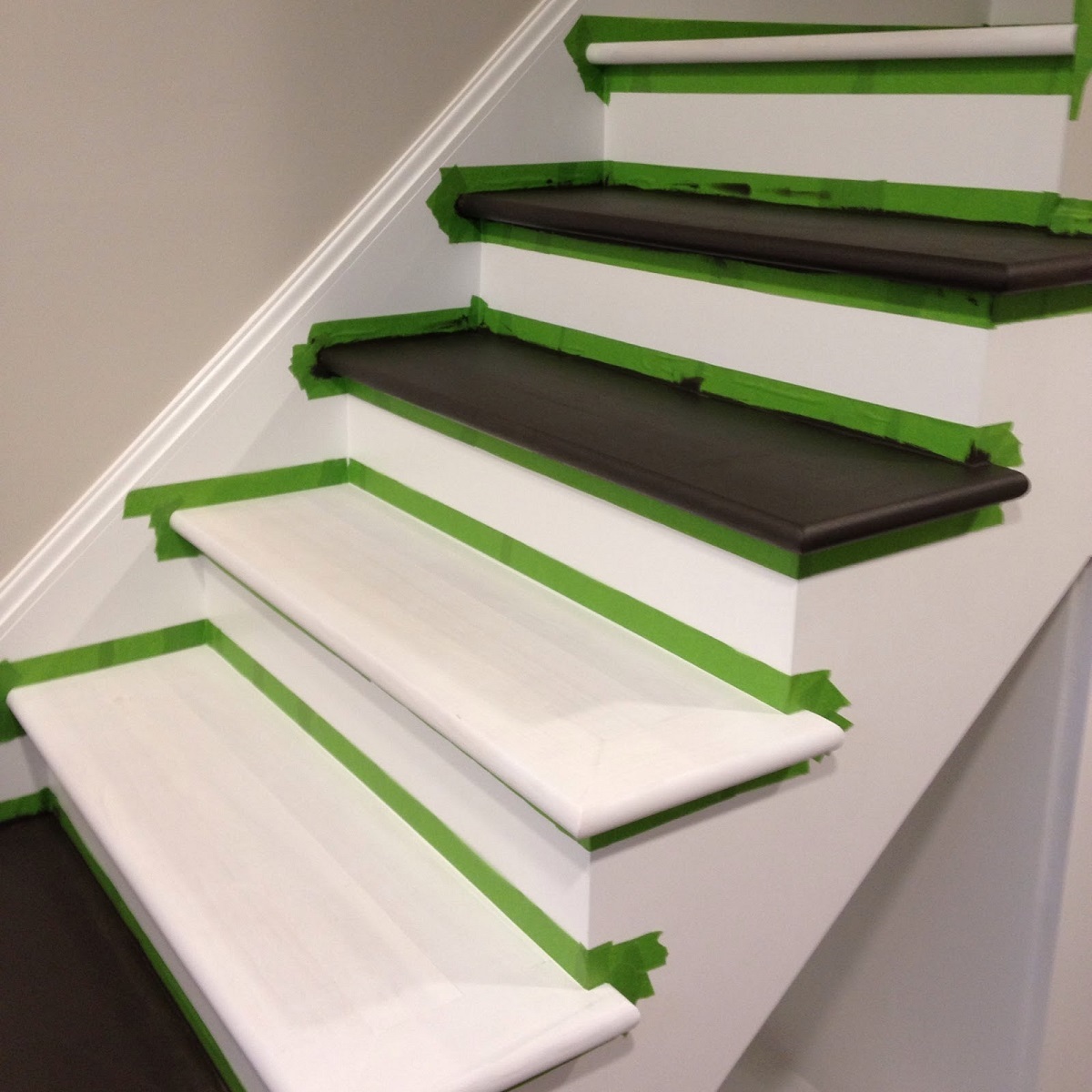How To Paint Basement Stairs Without Getting Trapped