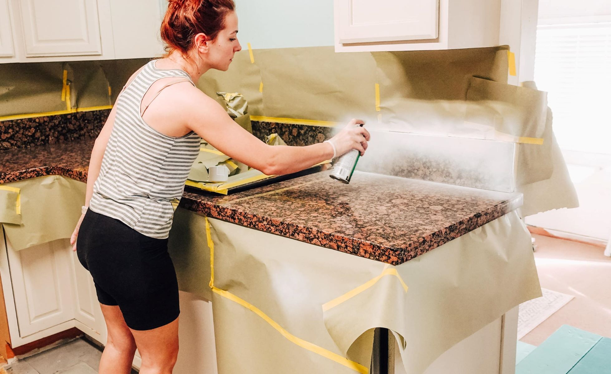 How To Paint Countertops To Look Like Granite