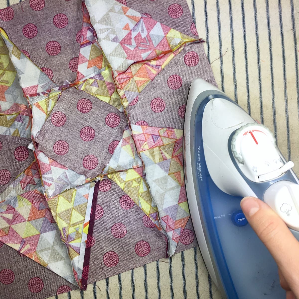 How To Press Seams On Quilt Blocks