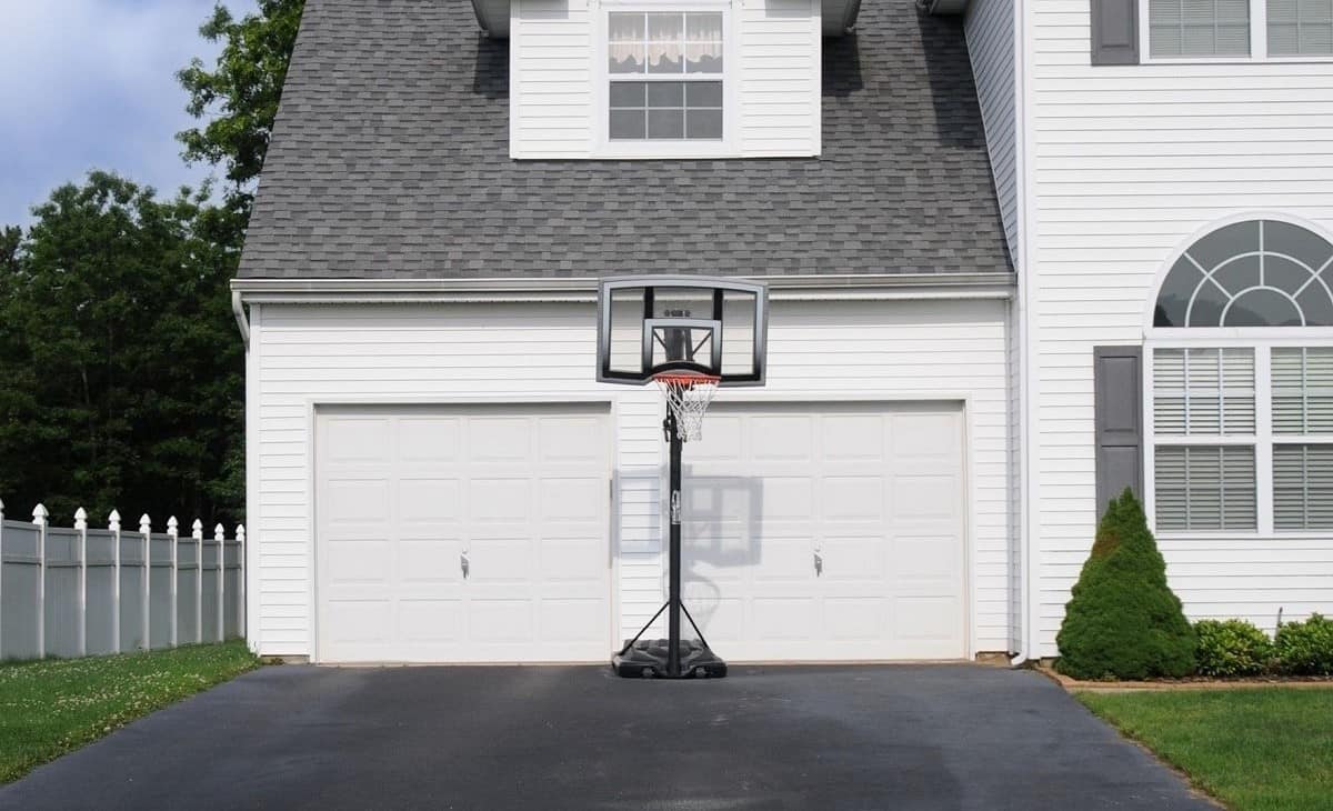 How To Put A Basketball Hoop On Sloped Driveway