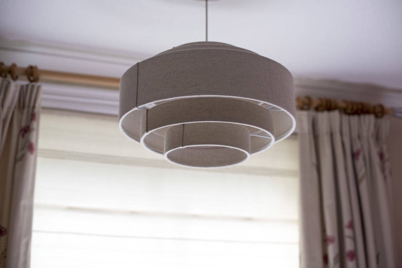 How To Put A Lamp Shade On A Ceiling Light
