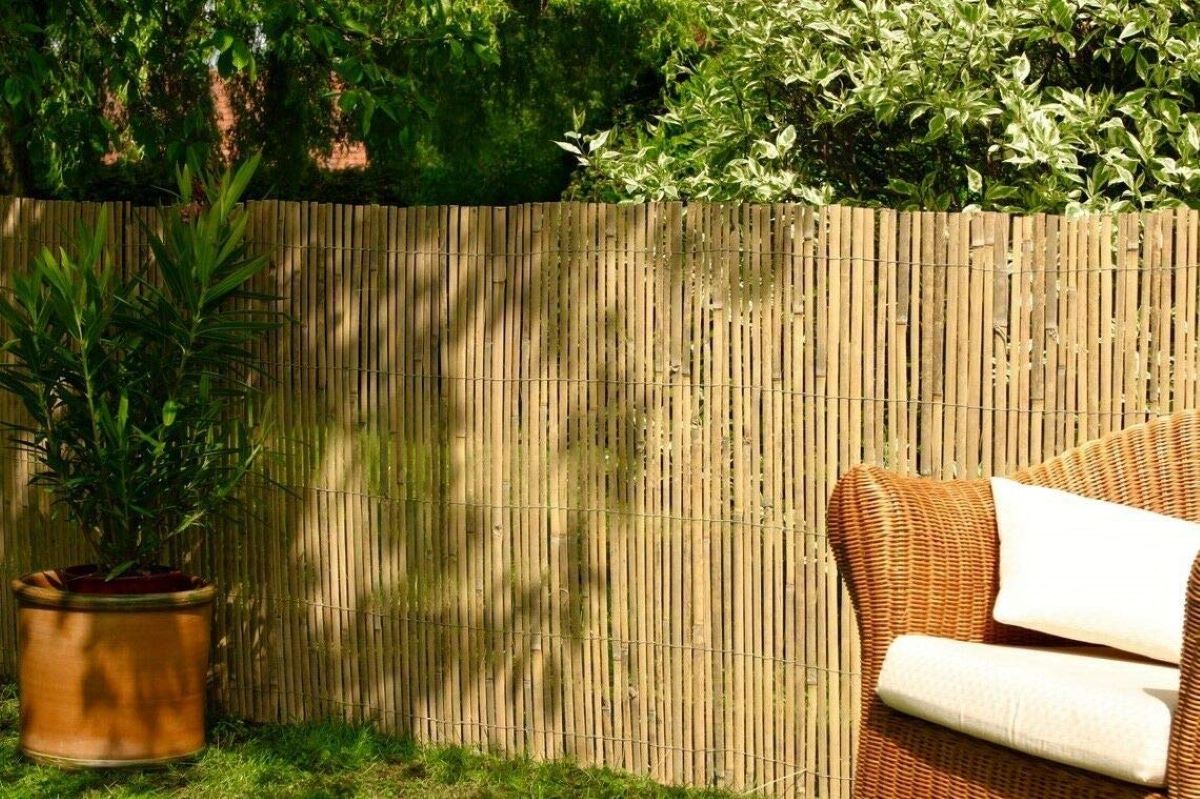 How To Put Up Bamboo Screening Without A Fence