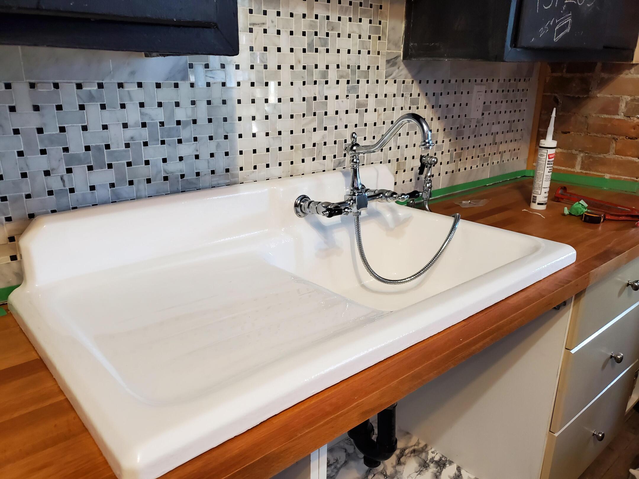 How To Refinish A Cast Iron Sink