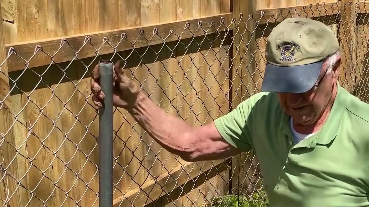 How To Remove A Chain Link Fence Post