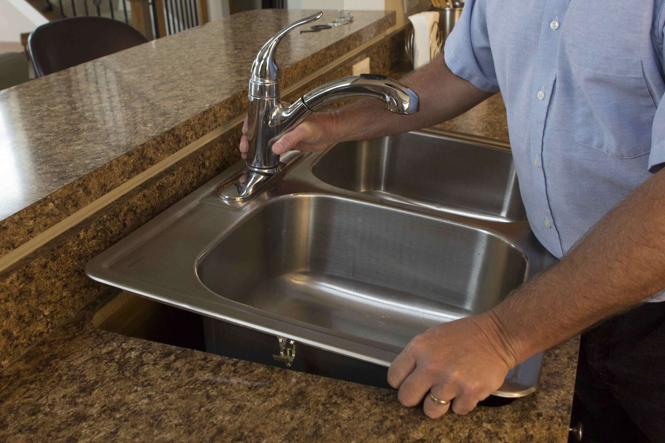 How To Remove A Drop-In Sink