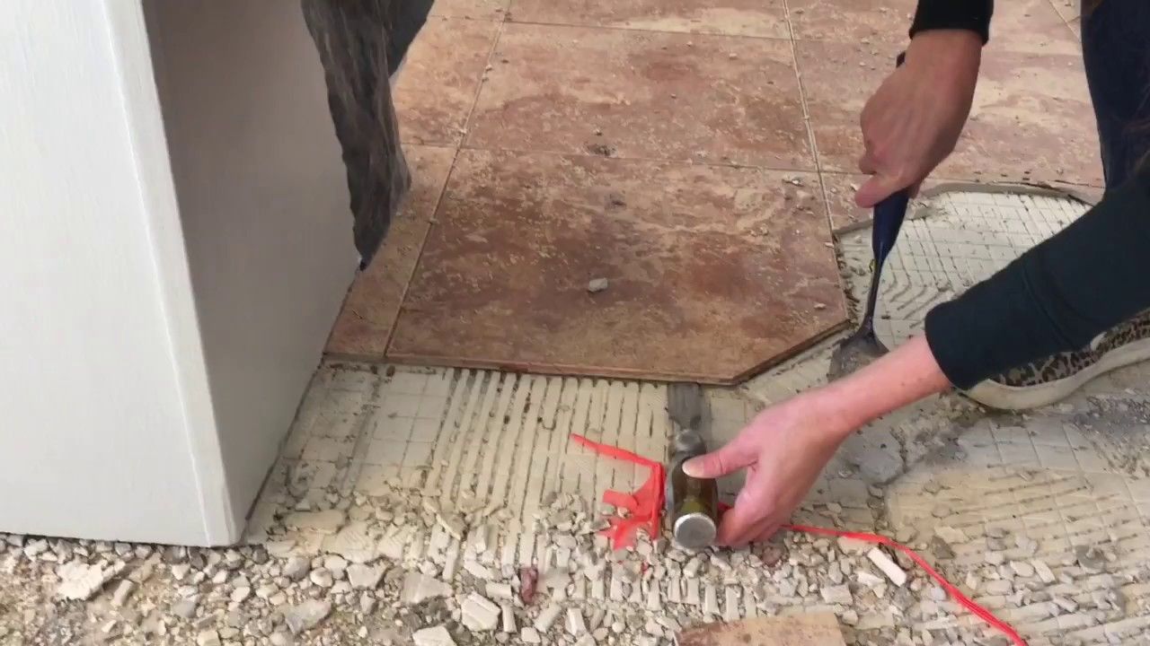 How To Remove Tile Mortar From Concrete Floor