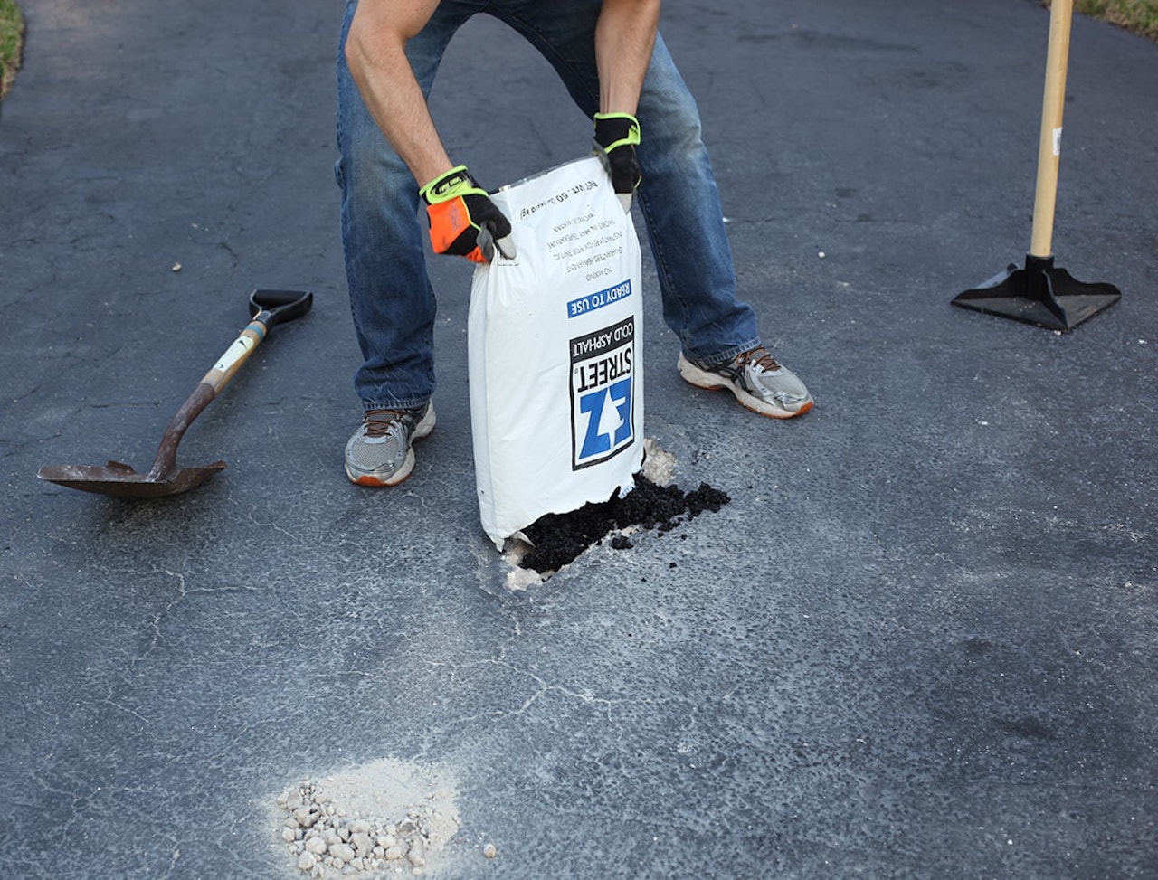 How To Repair Potholes In Asphalt Driveway