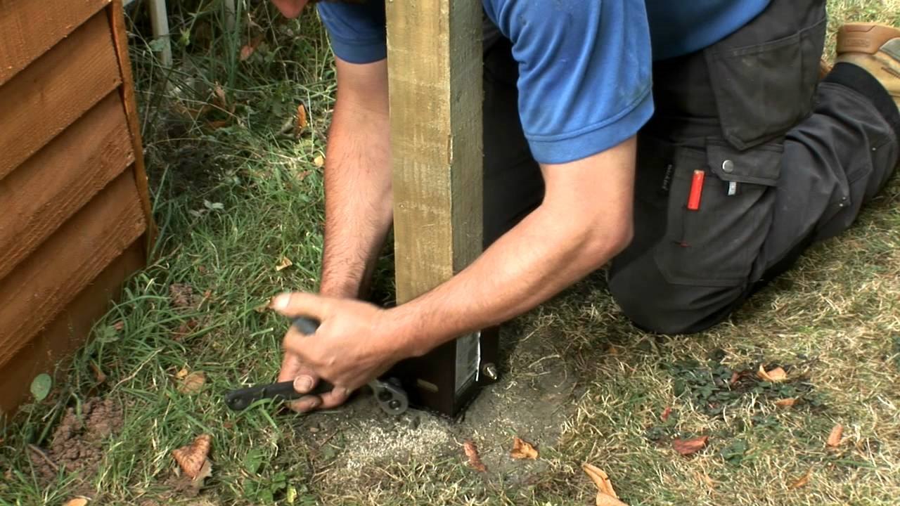 How To Replace A Rotted Fence Post