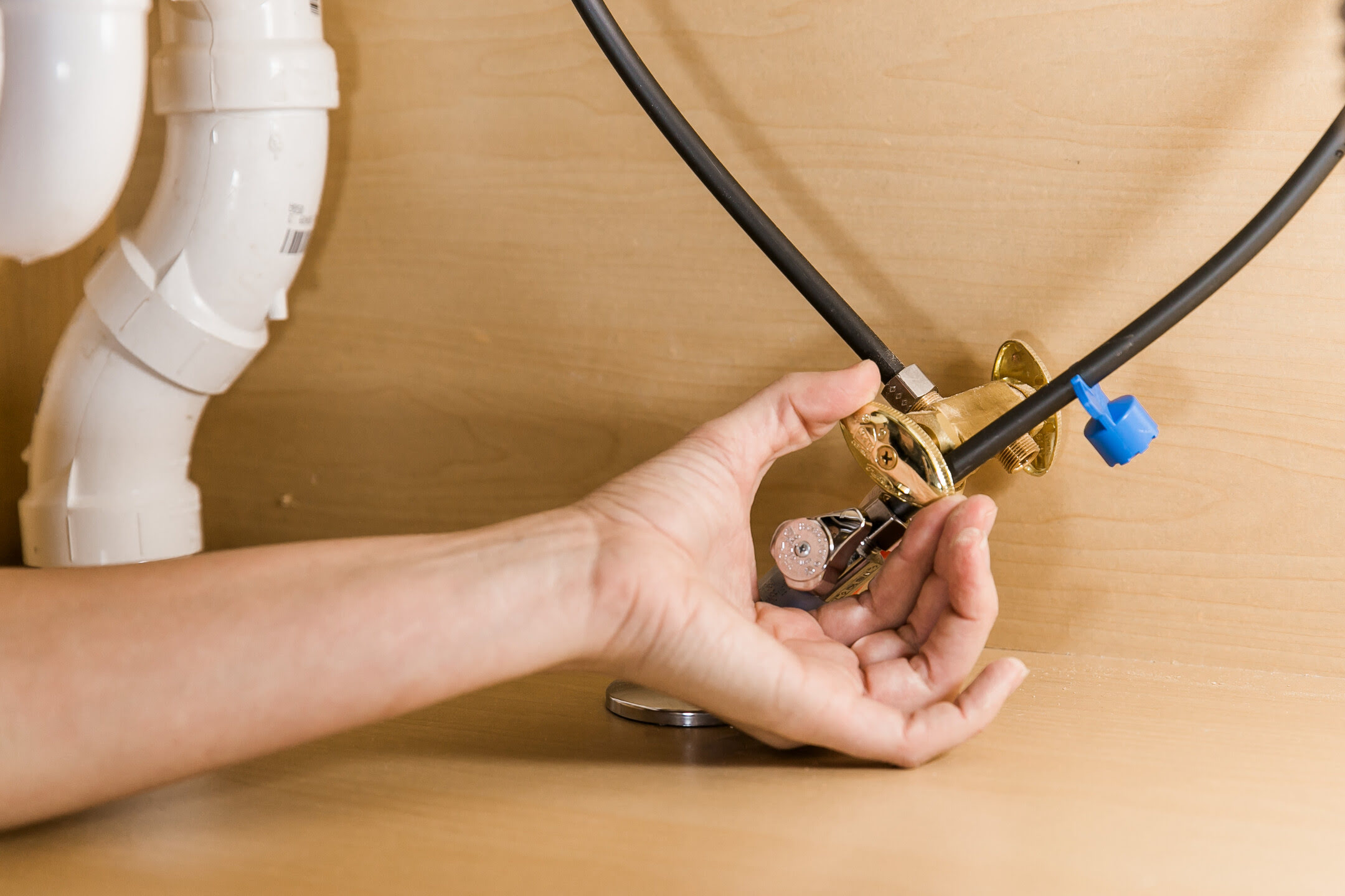 How To Replace Water Valve Under Sink