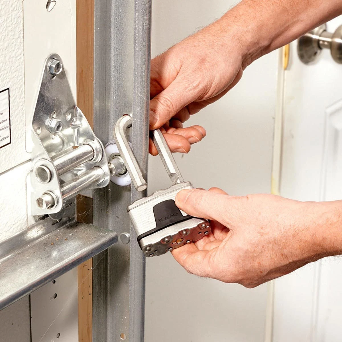 How To Secure A Garage Door From The Inside