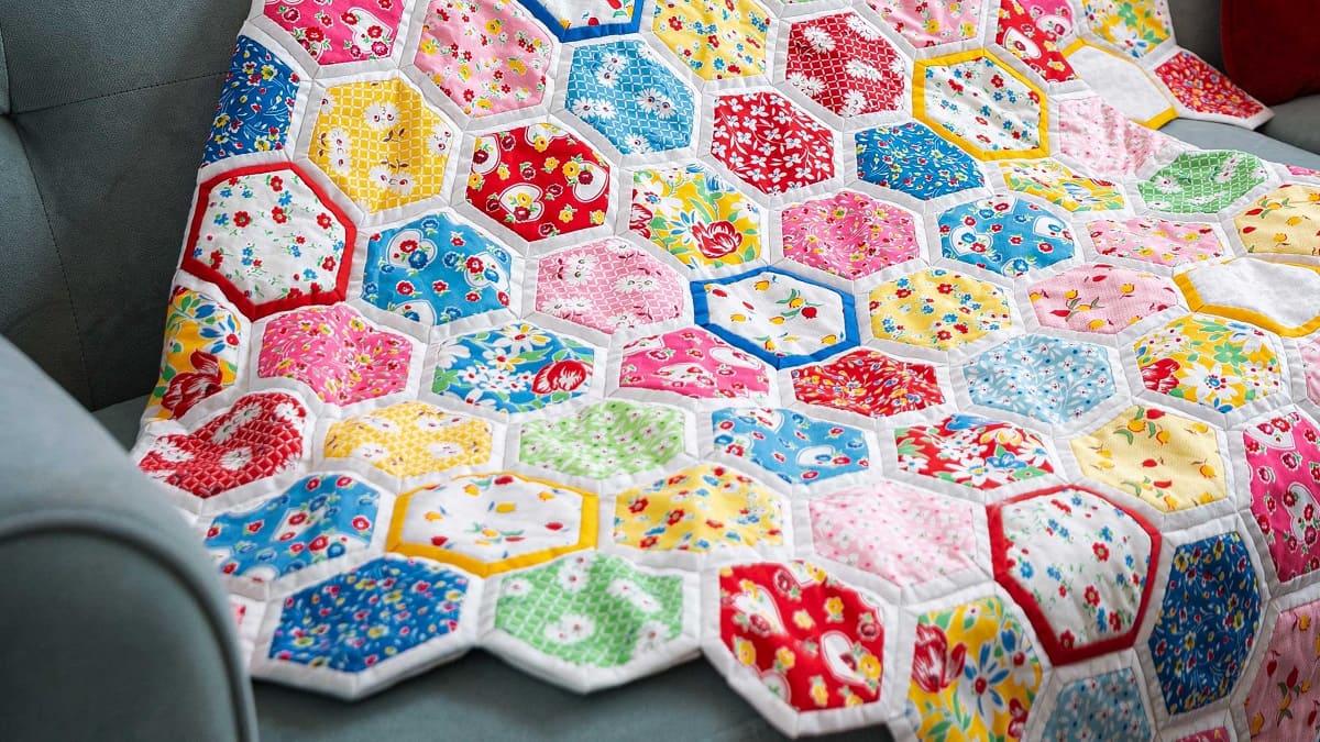 How To Sew A Hexagon Quilt